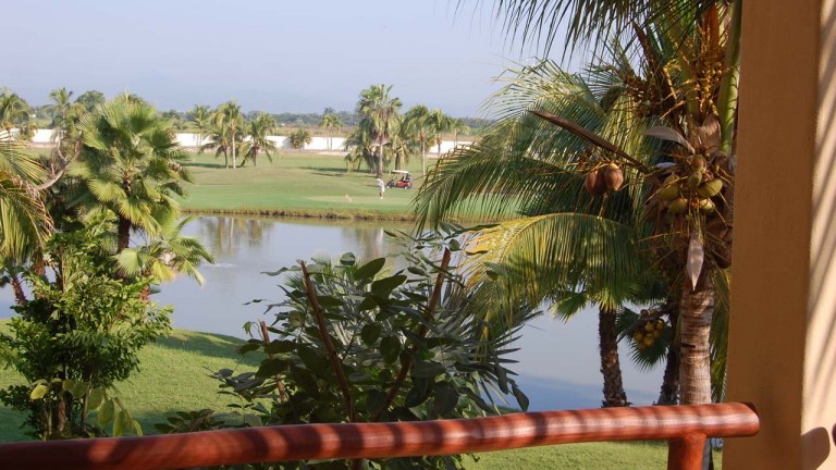 Vista al Fairway desde la terraza