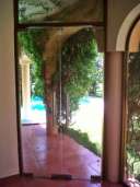 Vista hacia el jardin